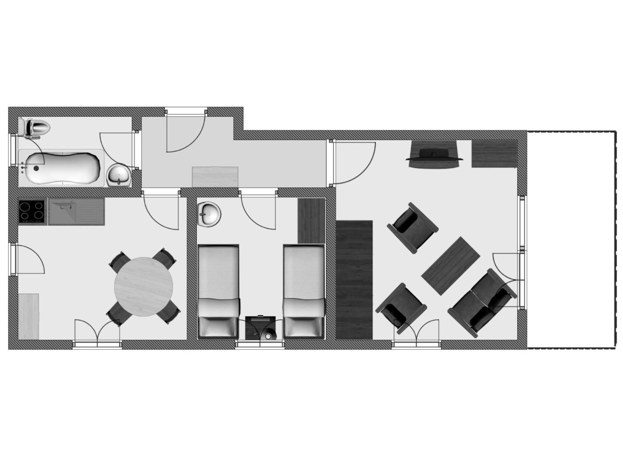 Chalet Soldanella Grachen Room photo