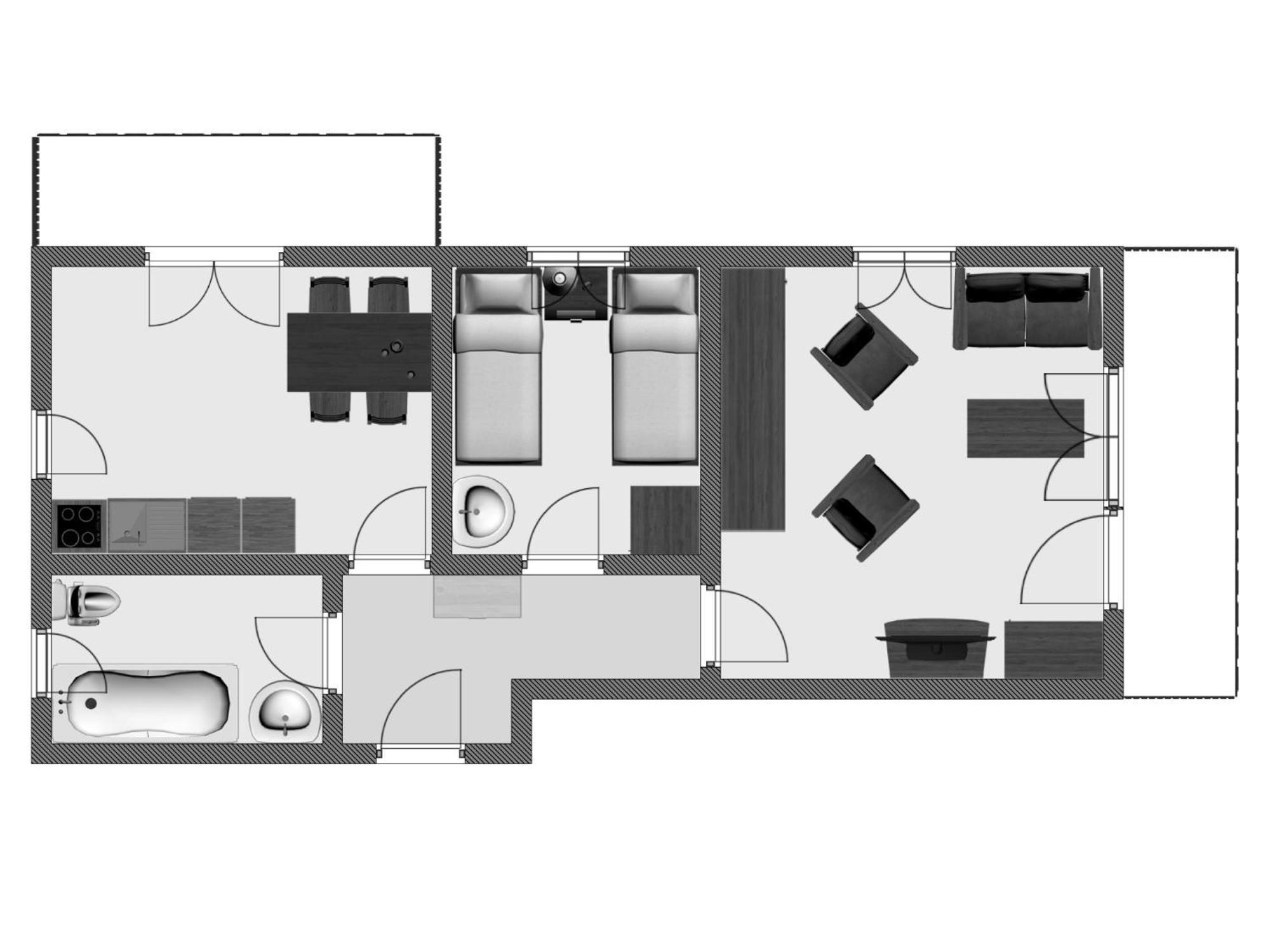Chalet Soldanella Grachen Room photo